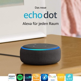 Amazon Echo Dot 3. Generation charcoal fabric