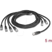 DeLock 90121 - Netzwerkkabel RJ45, UTP, schwarz