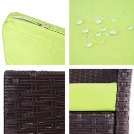 Proregal Gartenbank 154 x 82 x 60 cm Braun
