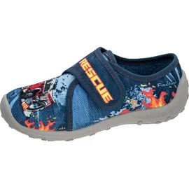 Fischer Hausschuh Blau 25