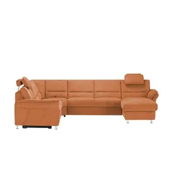meinSofa Wohnlandschaft  Donald ¦ orange ¦ Maße (cm): B: 335 H: 89 T: 262.0