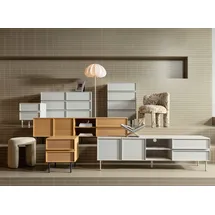Woood Nachtschrank Tours 45 x 42 x 51 cm Beige