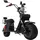 Rolektro E-Chopper 45 3000 Watt 45 km/h Schwarz