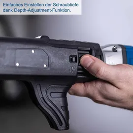 SCHEPPACH BC-DWD400MS-X inkl. 2 x 2,0 Ah + 2,4A Ladegerät