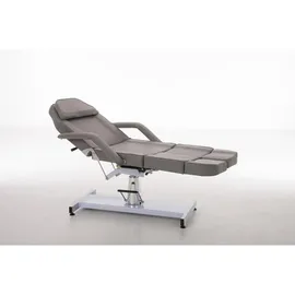 deluke Kosmetikliege PASSAU hydraulisch 86x185x185cm, Kunstleder, Grau Massageliege Tattooliege