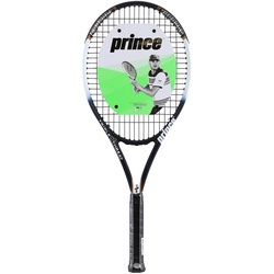 Prince Tennisschläger Bandit 110in/255g/Komfort schwarz/weiss - besaitet -