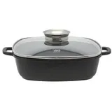 ELO Servierpfanne Alucast 28 cm Aluguß Schwarz