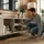 [en.casa] Kliri Lowboard 150 x 35 x 58 cm Kamelfarben Stahl