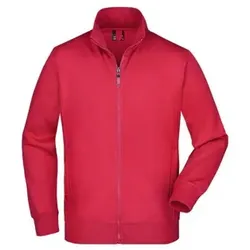 Sweatjacke JN046, rot, Größe XXL - rot - XXL