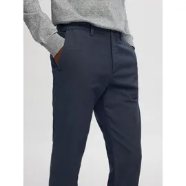 Selected SLH175-SLIM MILES BRUSHED Chinohose Blau 38 32