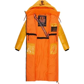 Navahoo Wintermantel Schmuseengel gelb / schwarz XXL