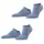 Burlington Everyday Sneakersocken 2er Pack Blau 40-46
