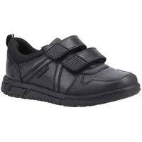 Hush Puppies - Jungen Schul-Uniform-Schuhe "Spencer", Leder FS10958 (34 EU) (Schwarz) - Schwarz - 34