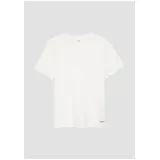 s.Oliver T-Shirt aus Baumwolle mit kleinem Schriftprint weiß 104/110