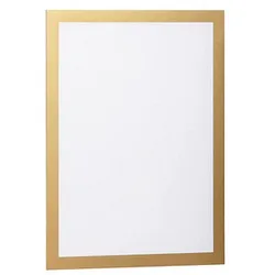 DURABLE Magnetrahmen selbstklebend DURAFRAME® gold A4, 2 St.