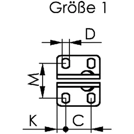AMF Senkrechtspanner 6800 Größe 0