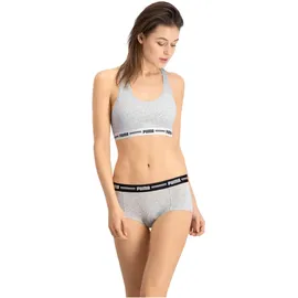 Puma Mini Boxershorts 2 St. Grau M