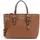 Michael Kors Quinn Small Umhängetasche Leder Brown