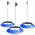 powershot Powershot® Fußballgolf-Set, 3er-Set - Blau / Weiß