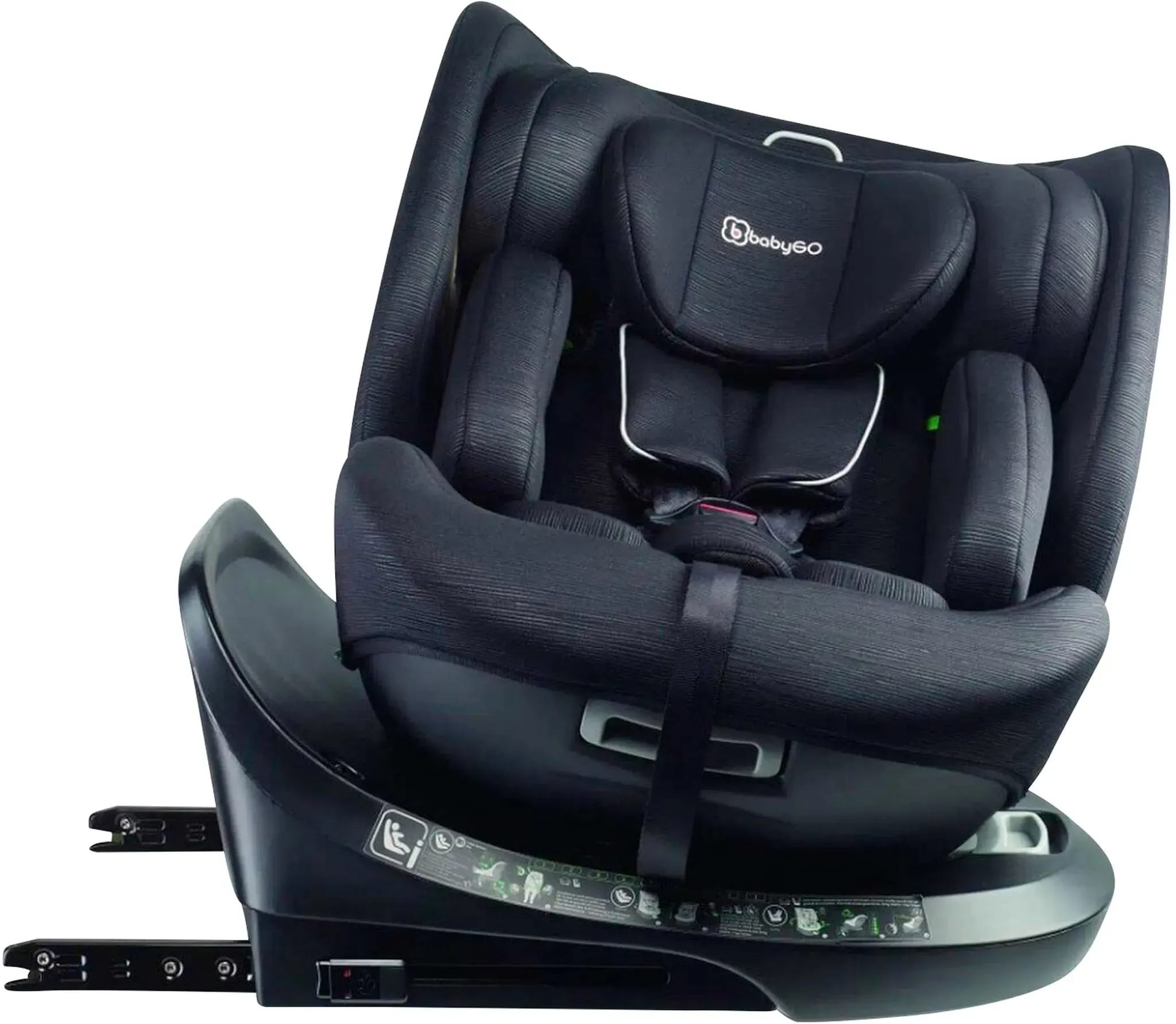 babyGO Kindersitz Protection 360, schwarz