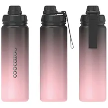 Coocazoo Edelstahl-Trinkflasche Gradient Rose 0,7 l
