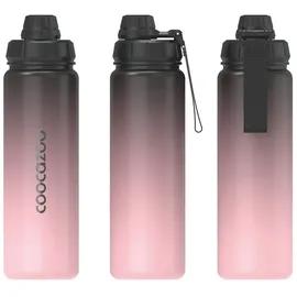 Coocazoo Edelstahl-Trinkflasche Gradient Rose 0,7 l