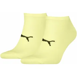 2er Pack PUMA Sport Light Sneakersocken yellow 35-38