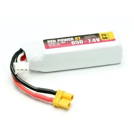 Red Power Modellbau-Akkupack (LiPo) 7.4 V 650 mAh 25 C Softcase XT30