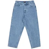 Santa Cruz Railroad Pants Baggy Fit Mid Blue 30