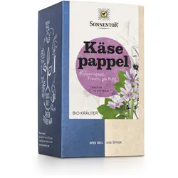 Bio-Käsepappeltee (Blaue Malve) – 18 Doppelkammerbeutel für wohltuenden Genuss 27 g, DK-Beutel