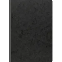 Brunnen Notizbuch DIN A5 liniert, schwarz Softcover 192 Seiten, 1 St.