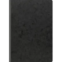 Brunnen Notizbuch DIN A5 liniert, schwarz Softcover 192 Seiten, 1 St.