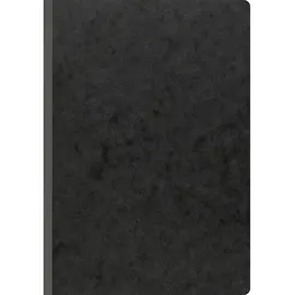Brunnen Notizbuch DIN A5 liniert, schwarz Softcover 192 Seiten, 1 St.