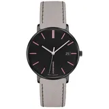 JUNGHANS Damenuhr Form Grau/Schwarz 47/4256.00