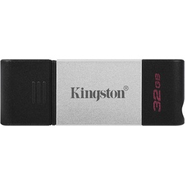 Kingston DataTraveler 80 32 GB silber USB-C 3.2