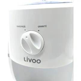 LIVOO DOM430 Appareil 2 en 1 granités et glace pilée 2 in 1 Slush & Crushed Ice, weiß