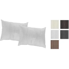 Wirth Kissenbezug Riccia 40 x 60 cm Beige