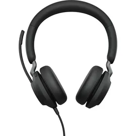 JABRA Evolve2 40 SE Stereo Headset Schwarz - UC-Version, USB-C/A, Busylight