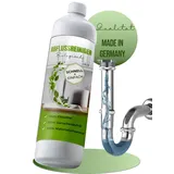 Rohrreiniger Abflussreiniger Extra Stark aquabook® Organic Formel 1000ml, Rohrfrei, Rohrreinigung für Waschbecken, Dusche, WC, Abflussfrei und Sorgenfrei, Beseitigt Verstopfung Abfluss, Drain Cleaner