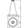 Schake Leitkegel 32 cm Gelb