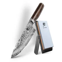 KAI Shun Premier Tim Mälzer Set Kochmesser + Schleifstein + Schleifhilfe TDM1706-W25