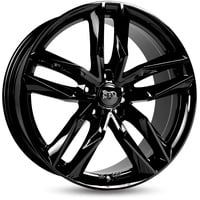 mam wheels MAM RS3 Black Painted 7x16 ET45 - LK5/114.3 ML72.6 Alufelge schwarz