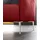 W.Schillig Couch Leder 2-Sitzer Rot