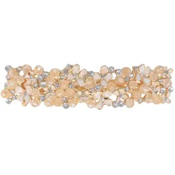 Solida Patentspange Blume gold