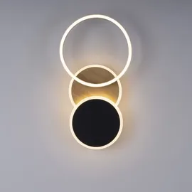 just light. Just Light 14116-78 LED-Deckenleuchte SEVENT LED/25,5W/230V schwarz/braun