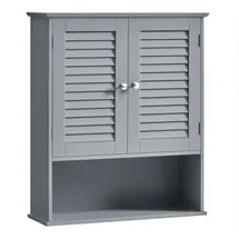 VASAGLE Hängeschrank 20 x 60 x 70 cm grau