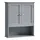 VASAGLE Hängeschrank 20 x 60 x 70 cm grau