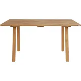 OTTO products Esstisch »Alessja«, Breite 130 oder 150 cm, Eiche Massivholz mit veganem Bio-Öl behandelt,