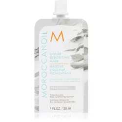 Moroccanoil Color Depositing Sanfte nährende Maske ohne permanente Farbpigmente Platinum 30 ml