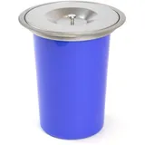 Emuca Einbauabfall-Recyclingbehälter Rycycle 7L Edelstahl Kunststoff silber